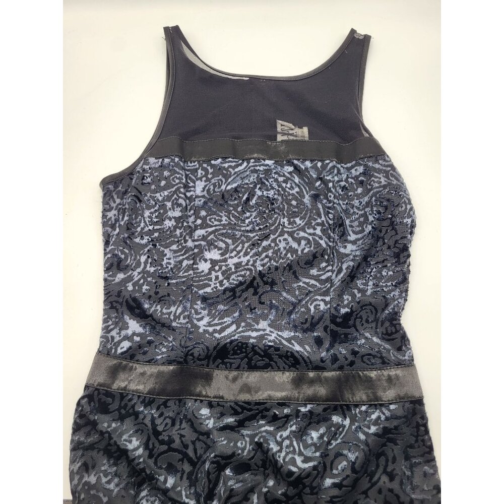 VTG GRACE USA Women's M Burnout Velvet Sleeveless Dress Prom Whimsigoth Fairy - Picture 9 of 9